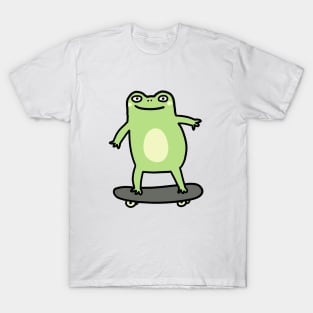 Frog on skateboard T-Shirt